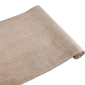 3.7ft*15ft Natural and eco-friendly, jute cloth roll, garden plant cover, soil-moisturizing and weed-control cloth, biodegradable and breathable