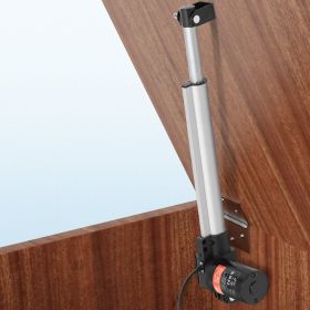 Linear Actuator 12V, 12 Inch Heavy Duty 1320lbs/6000N Linear Actuator, 0.19'/s Linear Motion Actuator With Mounting Bracket & IP44 Protection For (Option: Natural)