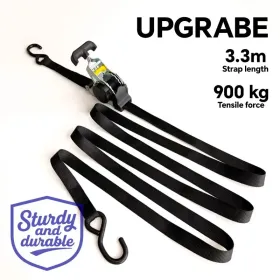 Automatic Telescopic Tensioner. Automatically Fasten The Cargo Binding Ratchet (Option: White)
