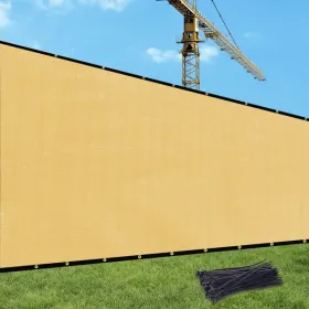 4'X50' Sand HDPE Fence (Option: defaulttitle)