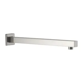 Shower Arm With Flange, 1/2 NPT Tapered Threads, Rain Shower Head Arm, Wall Mount Shower Extension Arm (Option: defaulttitle)