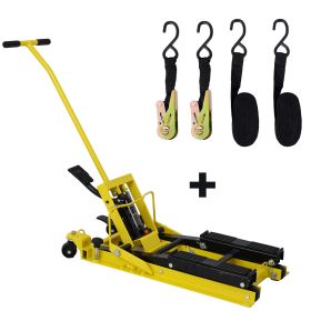 Metal Lifting Jacks (Option: Yellow)
